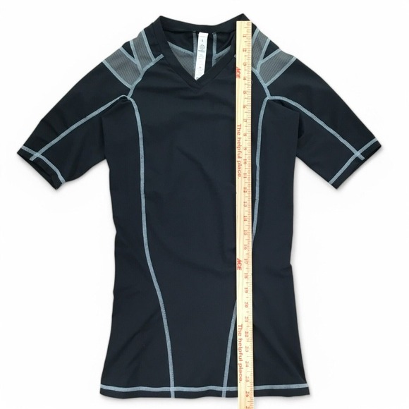 Intelliskin Shirt Womens Large Compression Posture Correction Short Sleeve Black - Picture 7 of 7